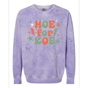 Hoe For Koe Apparel Colorblast Crewneck Sweatshirt