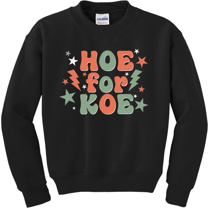 Hoe For Koe Apparel Kids Sweatshirt