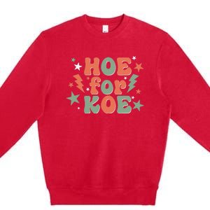 Hoe For Koe Apparel Premium Crewneck Sweatshirt