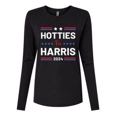 Hotties For Kamala 2024 Womens Cotton Relaxed Long Sleeve T-Shirt