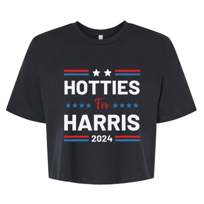 Hotties For Kamala 2024 Bella+Canvas Jersey Crop Tee