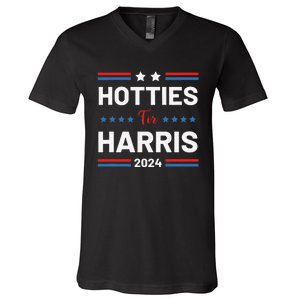 Hotties For Kamala 2024 V-Neck T-Shirt