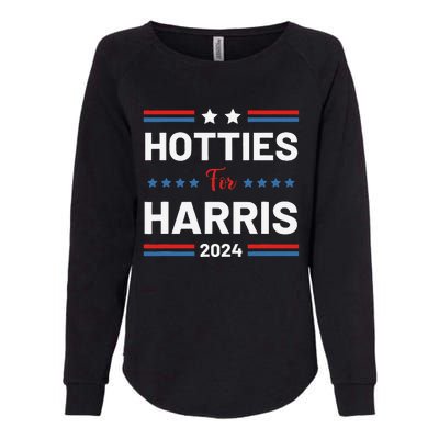 Hotties For Kamala 2024 Womens California Wash Sweatshirt