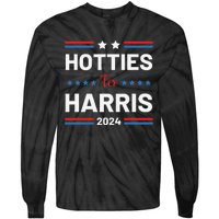 Hotties For Kamala 2024 Tie-Dye Long Sleeve Shirt