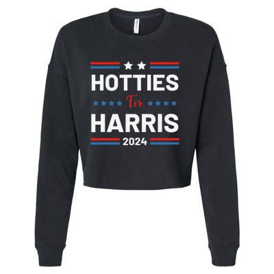 Hotties For Kamala 2024 Cropped Pullover Crew