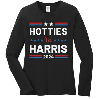 Hotties For Kamala 2024 Ladies Long Sleeve Shirt