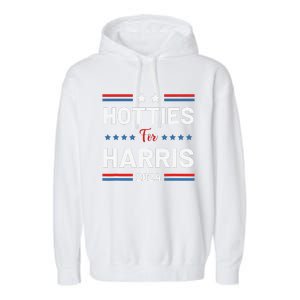 Hotties For Kamala 2024 Garment-Dyed Fleece Hoodie