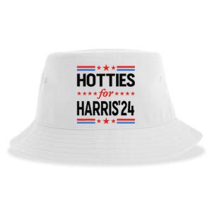 Hotties For Kamala Harris 2024 Sustainable Bucket Hat