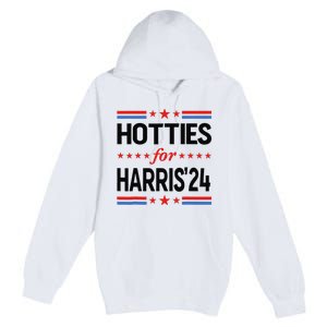 Hotties For Kamala Harris 2024 Premium Pullover Hoodie