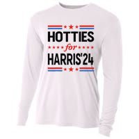 Hotties For Kamala Harris 2024 Cooling Performance Long Sleeve Crew