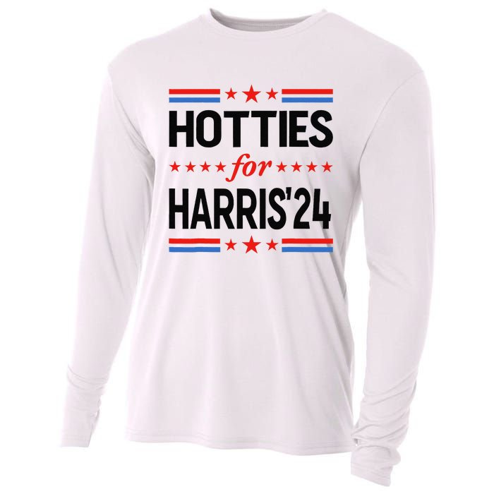 Hotties For Kamala Harris 2024 Cooling Performance Long Sleeve Crew