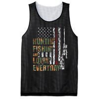 Hunting Fishing Loving Everyday American Deer Hunter Patriot Mesh Reversible Basketball Jersey Tank