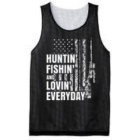 Hunting Fishing Loving Everyday American Deer Hunter Patriot Mesh Reversible Basketball Jersey Tank