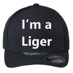 Halloween Funny Liger Animal Tiger Lion Costume Last Minute Flexfit Unipanel Trucker Cap