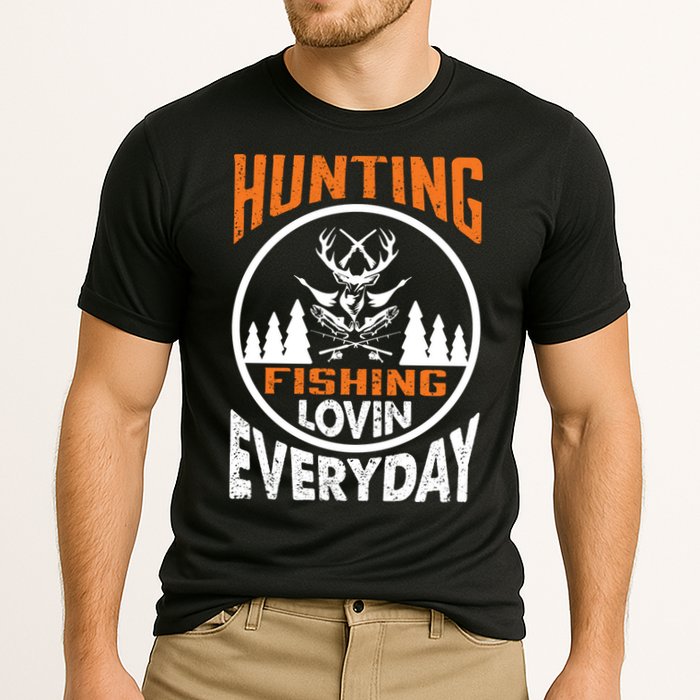 Hunting Fishing Lovin Everyday Cooling Performance Crew T-Shirt