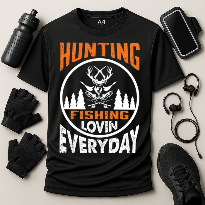 Hunting Fishing Lovin Everyday Cooling Performance Crew T-Shirt
