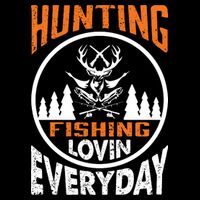 Hunting Fishing Lovin Everyday Cooling Performance Crew T-Shirt