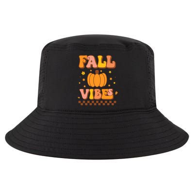 Hello Fall Leaves Autumn Vibes   Cool Comfort Performance Bucket Hat