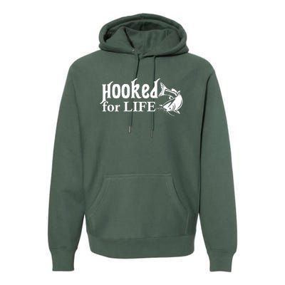 Hooked For Life Premium Hoodie