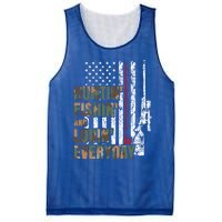 Hunting Fishing Loving Everyday Funny Gift Mesh Reversible Basketball Jersey Tank