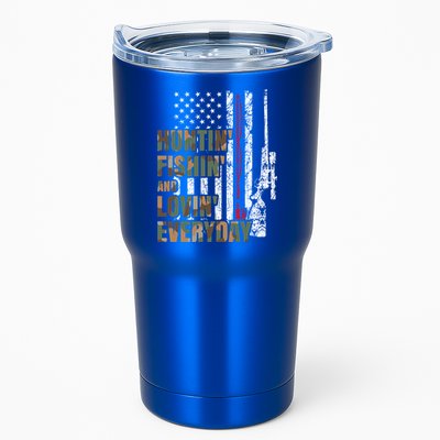 Hunting Fishing Loving Everyday Funny Gift Tumbler