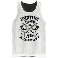 Hunting Fishing Loving Everyday Mesh Reversible Basketball Jersey Tank