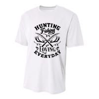 Hunting Fishing Loving Everyday Youth Performance Sprint T-Shirt