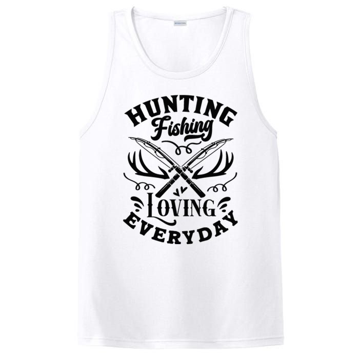 Hunting Fishing Loving Everyday PosiCharge Competitor Tank