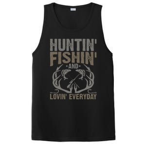 Hunting Fishing Loving Every Day Fathers Day Camo PosiCharge Competitor Tank