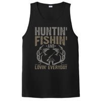 Hunting Fishing Loving Every Day Fathers Day Camo PosiCharge Competitor Tank