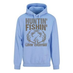 Hunting Fishing Loving Every Day Fathers Day Camo Unisex Surf Hoodie