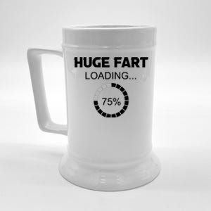 Huge Fart Loading, Fathers Day Gifts, Funny For Men Beer Stein