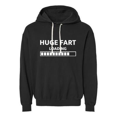 Huge Fart Loading Garment-Dyed Fleece Hoodie