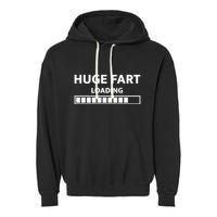 Huge Fart Loading Garment-Dyed Fleece Hoodie