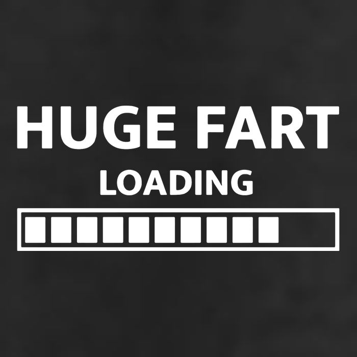 Huge Fart Loading Garment-Dyed Fleece Hoodie