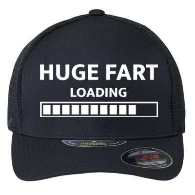 Huge Fart Loading Flexfit Unipanel Trucker Cap