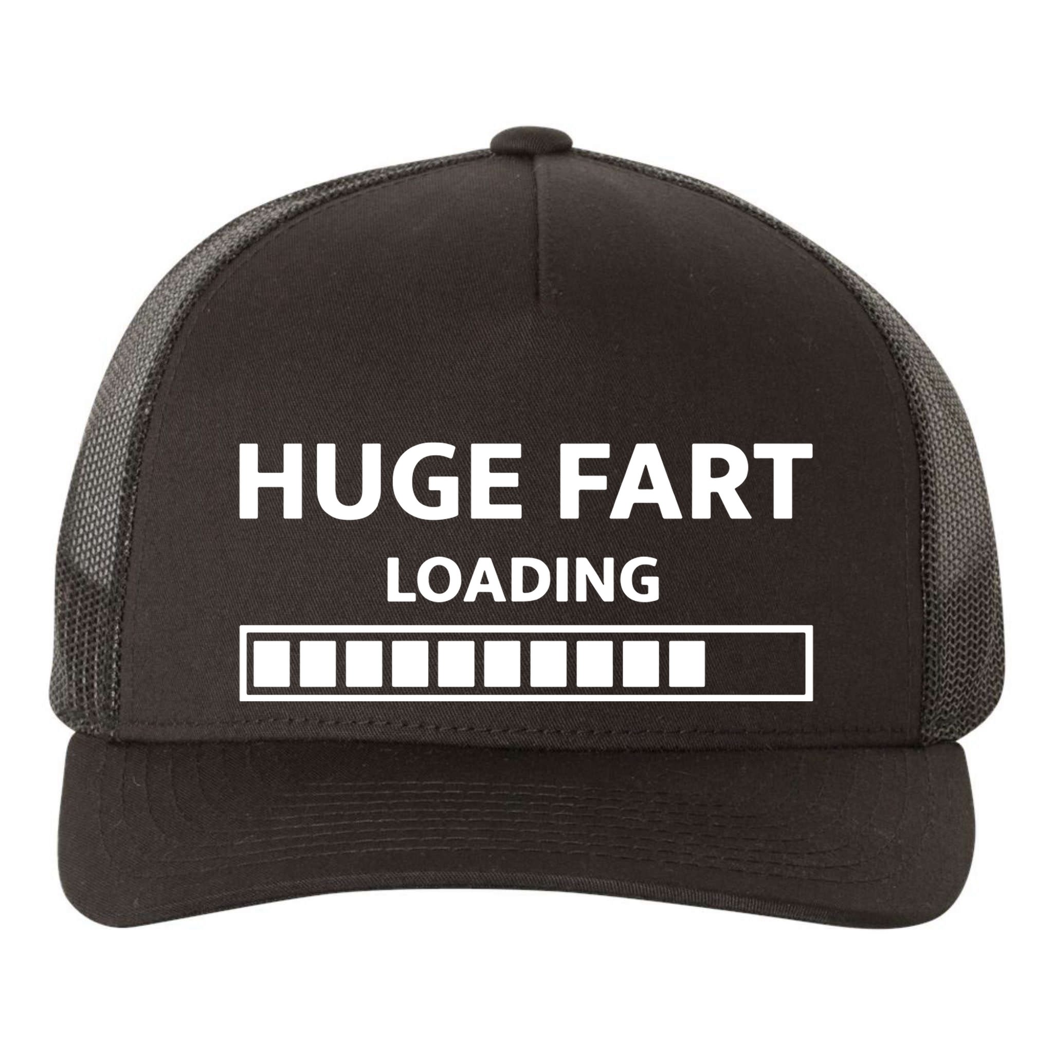 Huge Fart Loading Yupoong Adult 5-Panel Trucker Hat