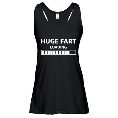 Huge Fart Loading Ladies Essential Flowy Tank