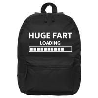 Huge Fart Loading 16 in Basic Backpack