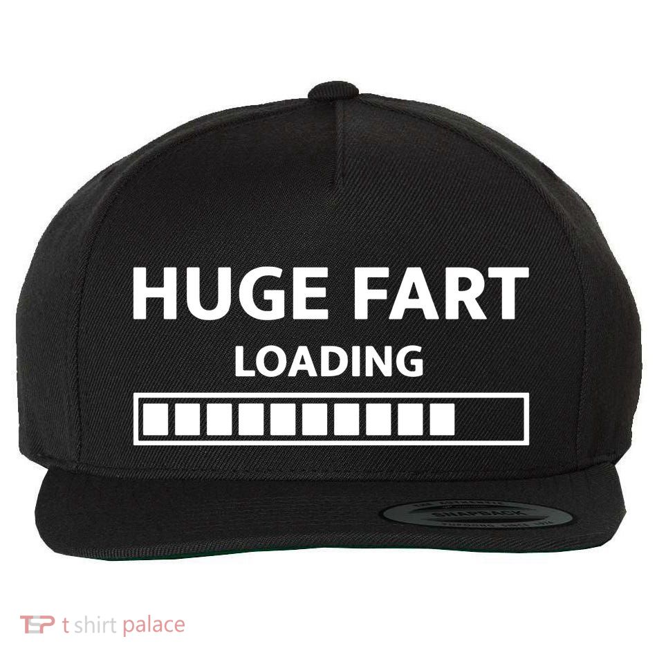 Huge Fart Loading Wool Snapback Cap