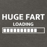 Huge Fart Loading Cotton Canvas Backpack