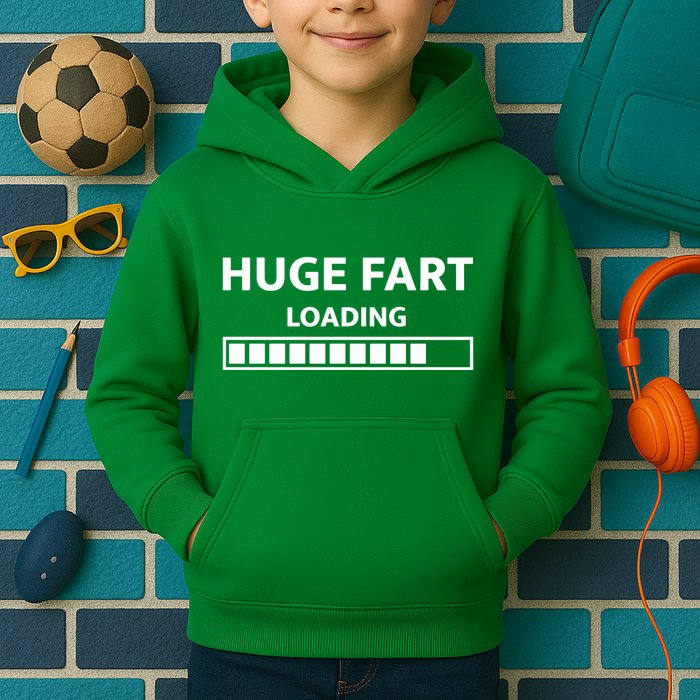 Huge Fart Loading Kids Hoodie