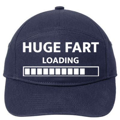 Huge Fart Loading 7-Panel Snapback Hat