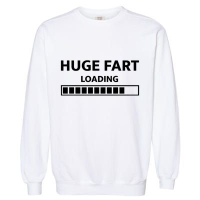 Huge Fart Loading Garment-Dyed Sweatshirt