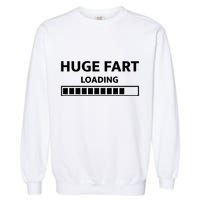 Huge Fart Loading Garment-Dyed Sweatshirt