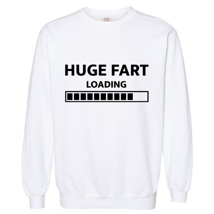 Huge Fart Loading Garment-Dyed Sweatshirt