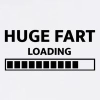 Huge Fart Loading Garment-Dyed Sweatshirt