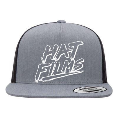 Hat Films Logo Flat Bill Trucker Hat