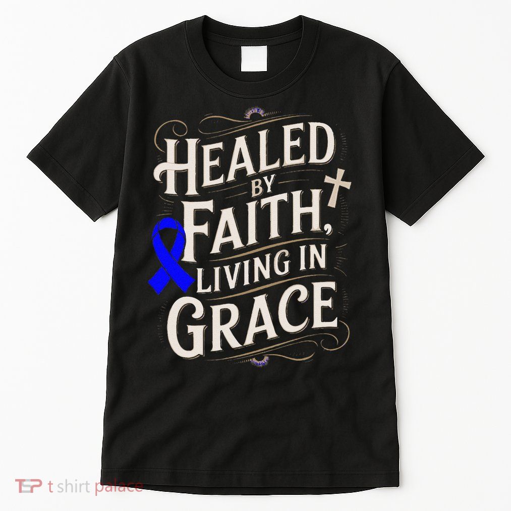 Healed Faith Living Grace Juvenile Arthritis Awareness Tall T-Shirt
