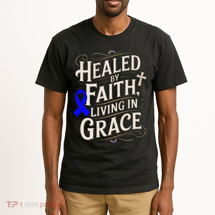 Healed Faith Living Grace Juvenile Arthritis Awareness Tall T-Shirt